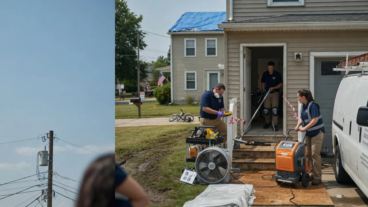Water Damage Repair in Byrnedale, PA near me
